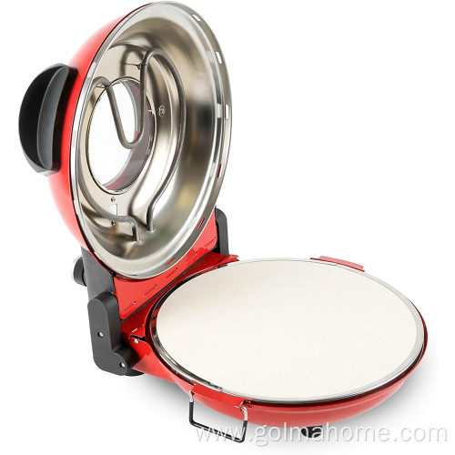 Crispy Electric Pizza Maker Machine Special Stone Plate